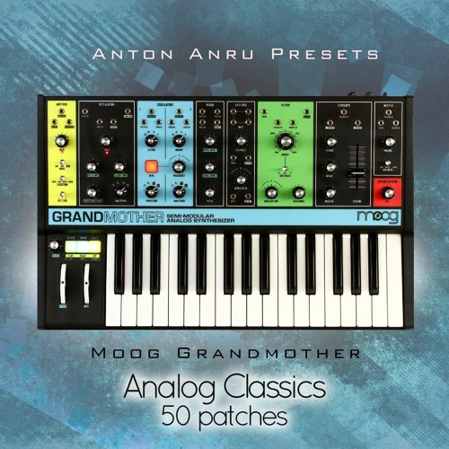 ANOTOGASTER 3個セット Moog Grandmother Analog Classics - 50 Timeless Patches