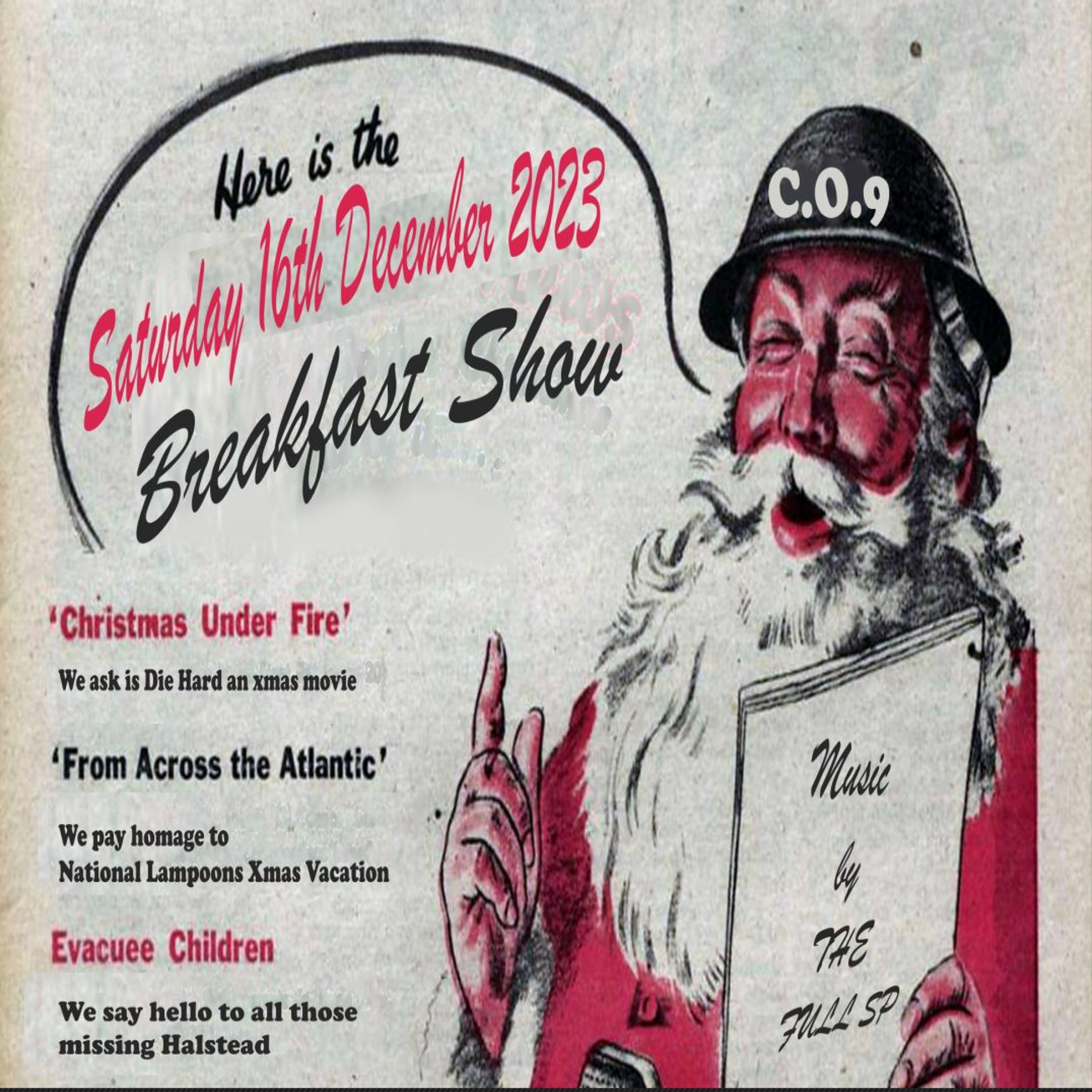 Saturday 16th December 2023 Breakfast Show episode artwork