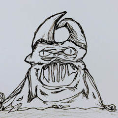 taxman is laying eggs in the yard (sketch)