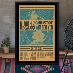 Niamh Regan & Christof Van Der Ven UK 2024 Tour Poster Limited
