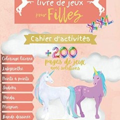 [Télécharger en format epub] Mon méga livre de jeux pour filles XXL - Cahier d'activités +200 pa