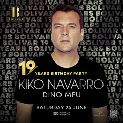 Kiko Navarro @ Bolivar Athens 19th Anniversary 24 - 06 - 23