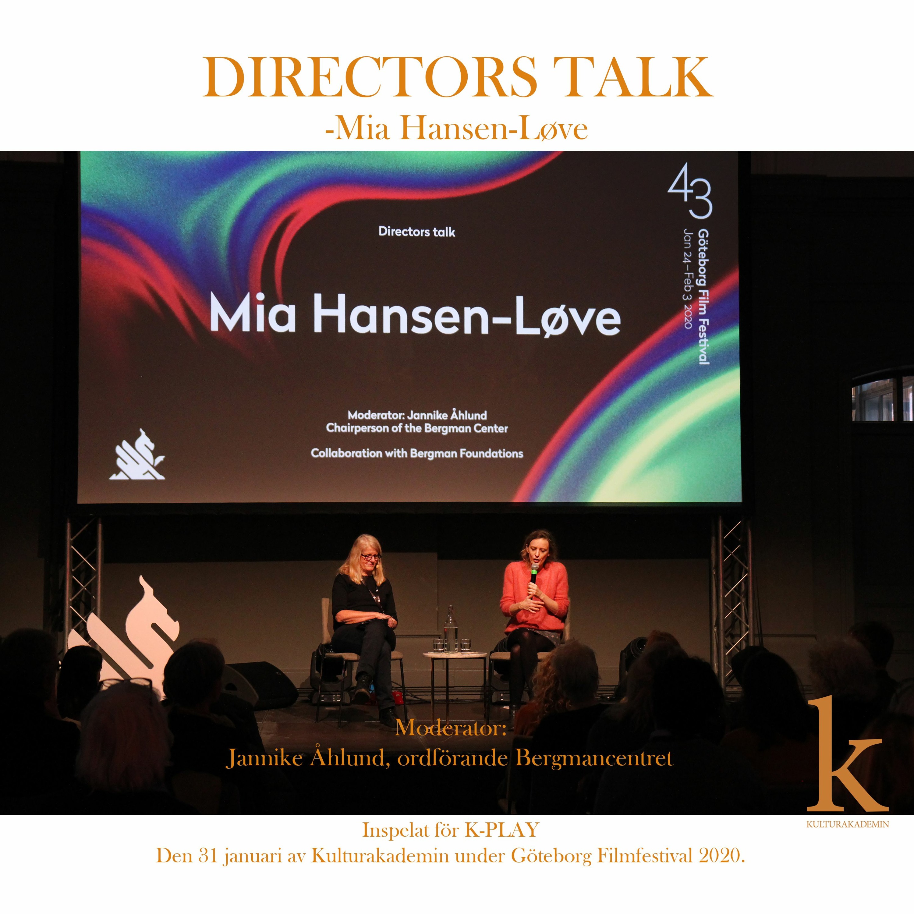 Directors talk: Mia Hansen-Løve (Work in Progress Bergman Island ) episode artwork