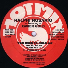 Ralphi Rosario V's Xavier Gold - Instrumental Need Used To Hold Me (Tony Oldskool Bootleg)