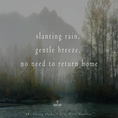 OneAmbient4 - Slanting Rain, Gentle Breeze, No Need To Return Home (Naviarhaiku 362)