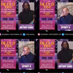 DEZY B LIVE PROMO MIX FOR THE 9TH APRIL MIXED BY ANTONY RANZ HOST SPIDEY G.