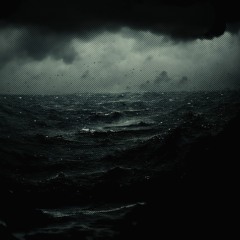 grayscale downpour