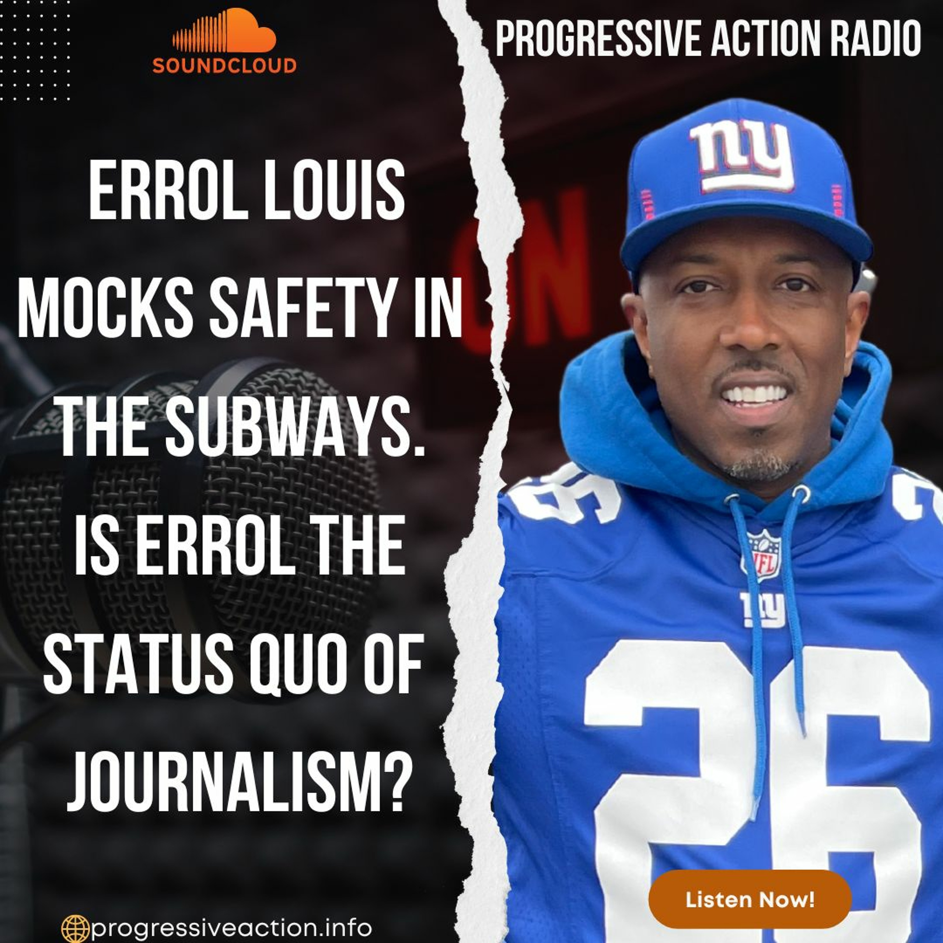 NY 1 Errol Louis mocks safety in the subway system.  Is he the status quo of journalism? episode artwork