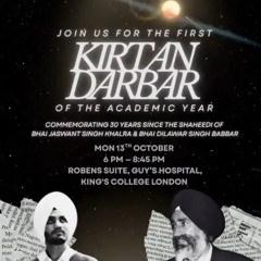 Bibi Ishleen Kaur - KCL Nishaan Kirtan Darbar - 13.10.25