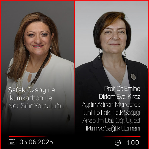Prof. Dr. Emine Didem Evci Kiraz – Şafak Özsoy ile İklimkarbon ile Net Sıfır Yolculuğu