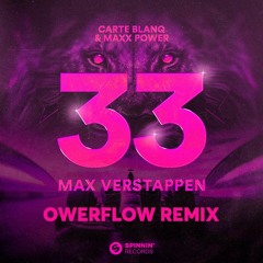 33 Max Verstappen (OWERFLOW HARDSTYLE REMIX)