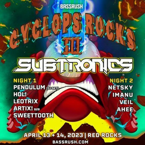 Gangsta Check (cut) - Pendulum DJ Set @ Red Rocks 2023-04-15