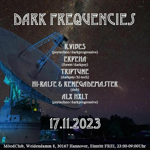 "Dark Frequencies" AFtERhOUrSEt - MoodClub Nov .23