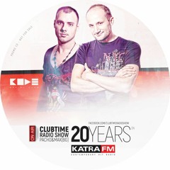 CLUB TIME Radio Show 20 Years anniversary mix by PACHO & Max BG