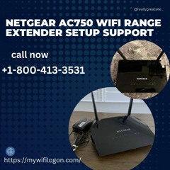 Netgear AC750 WiFi Range Extender Setup Support Call +1 - 800 - 413 - 3531