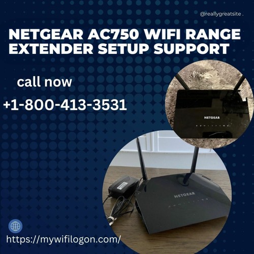 Netgear AC750 WiFi Range Extender Setup Support Call +1 - 800 - 413 - 3531