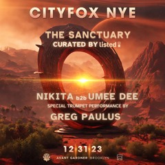 Nikita b2b Umee Dee b2b Greg Paulus - Live - Cityfox NYE2023 @ Avant-Gardner / Brooklyn Mirage , NYC