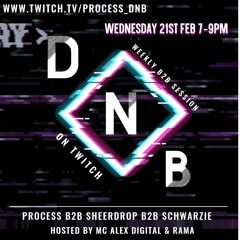 DJ's Process B2B Sheerdrop B2B Schwarzie Hosted By Alex Digital