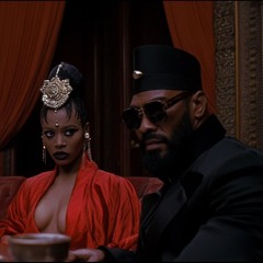 Laughing Buddha And Quan Yin Out For The Evening In Beijing