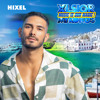 XLSIOR MYKONOS PODCAST 2025  By HIXEL DJ mix artwork - Electronic music tracklist cover image