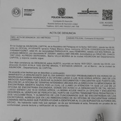 La Dra. Leticia Pintos formalizó su denuncia por robo de equipos médicos