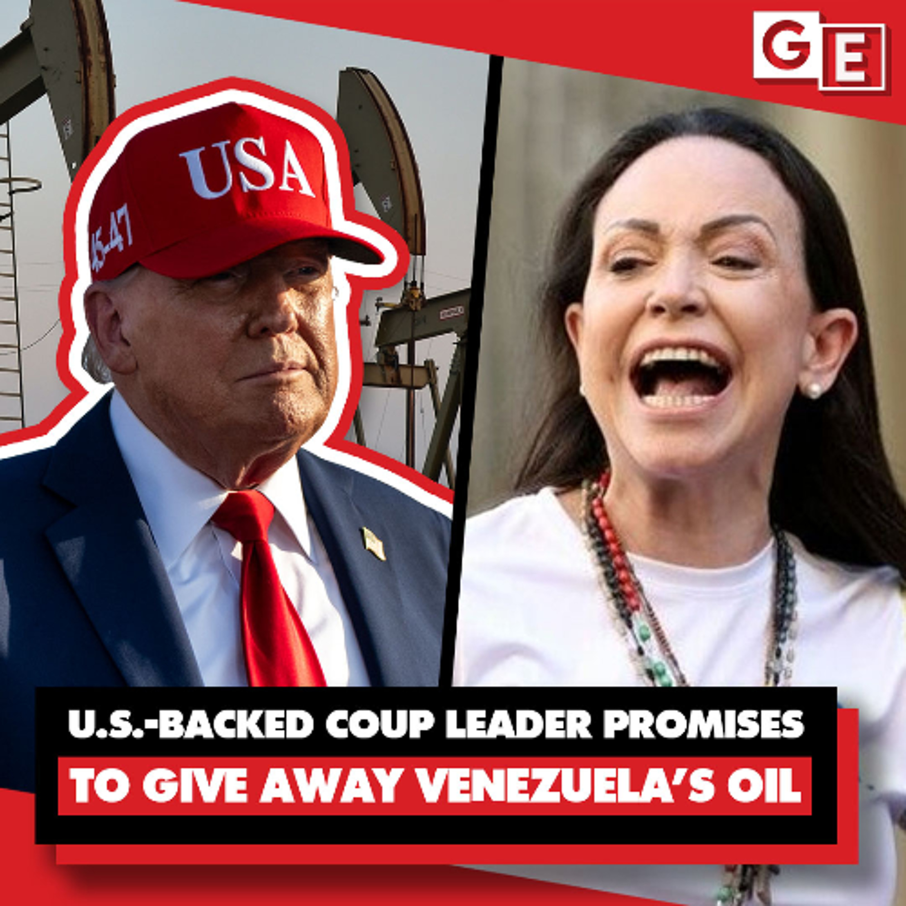 Trump-backed Venezuelan coup leader promises to give oil to US corporations