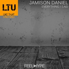 Premiere: Jamison Daniel - Everything I Said (Original Mix) | Feel Hype Black