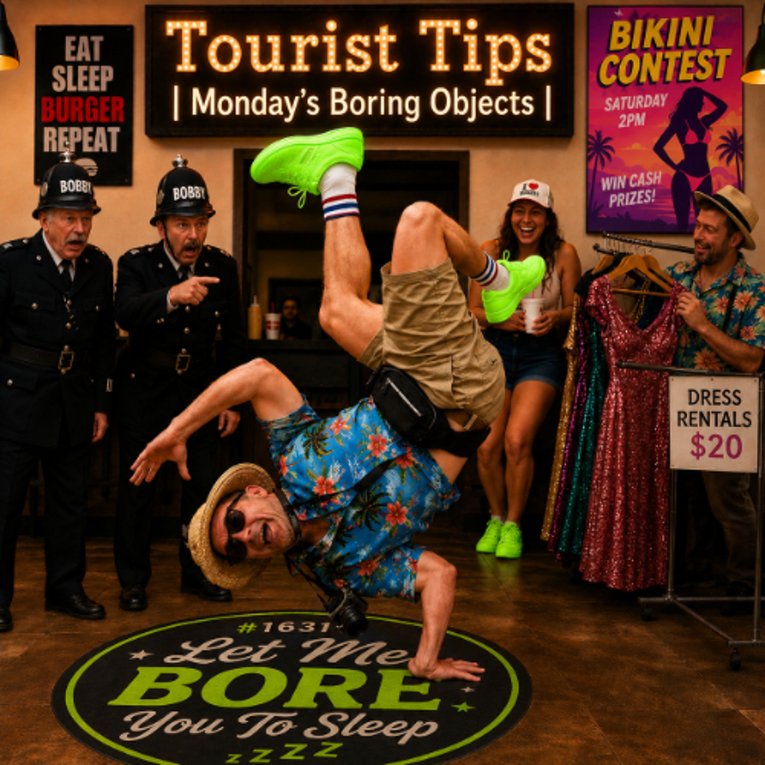 (Short Voice Only) Tourist Tips  Monday’s Boring Objects  #1631 Let Me Bore You To Sleep