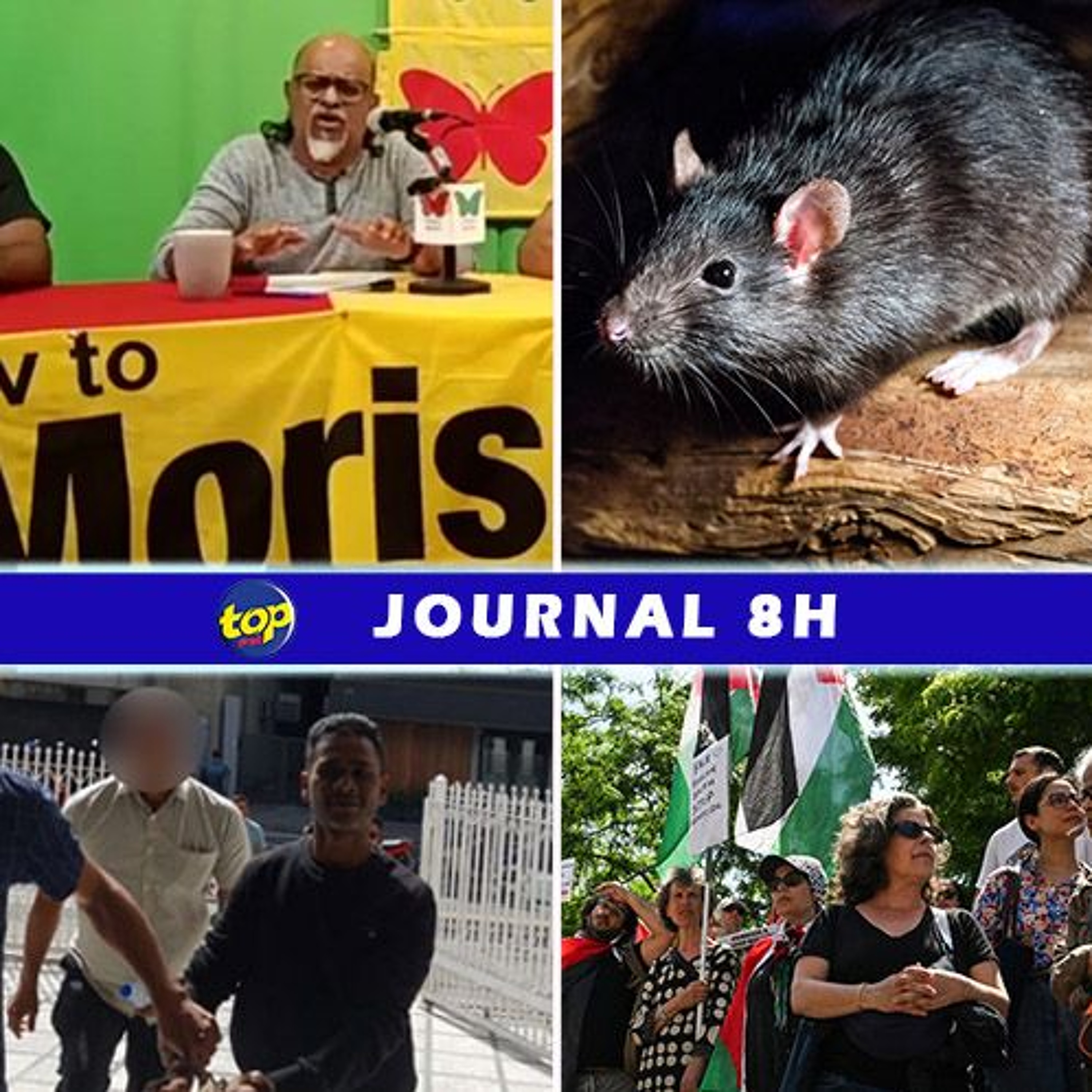 Le journal de 8H de ce dimanche 12 mai 2024