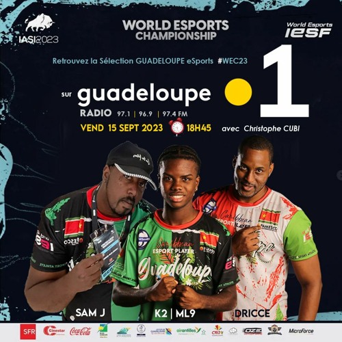 15 Sept23 Team GPE ESport #WEC23  GUADELOUPE La 1ère   C Cuby