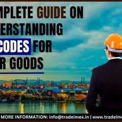 COMPLETE GUIDE ON UNDERSTANDING HS CODES FOR YOUR GOODS