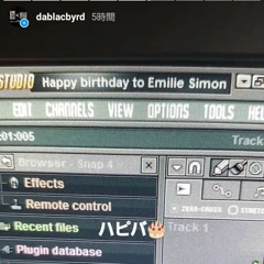 Happy Birthday To Emilie Simon