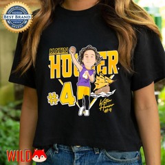 Katin Houser no 14 East Carolina Pirates caricature shirt