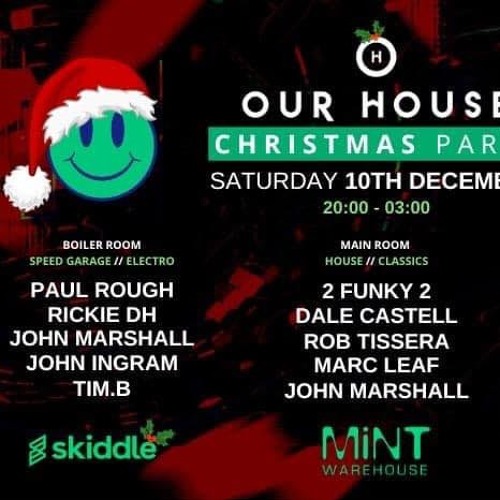 Paul Rough Our House Speed Garage Mini Mix Dec 2022