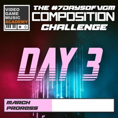#7DaysofVGM March 2021 Day 3 - Cyberpunk Nighttime Streets - Ziad Asadi