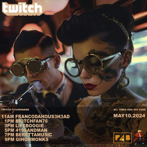 2024-05-10 “lifeboogie Vision” [Ab Fab Friday Raid Train] live@T’sCrib