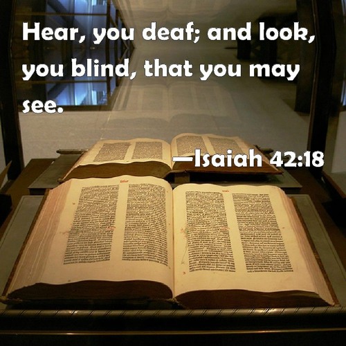 26.11.2021 | Esaïe 42.18-23 | Ce que Dieu fait pourtant pour les sourds et aveugles volontaires
