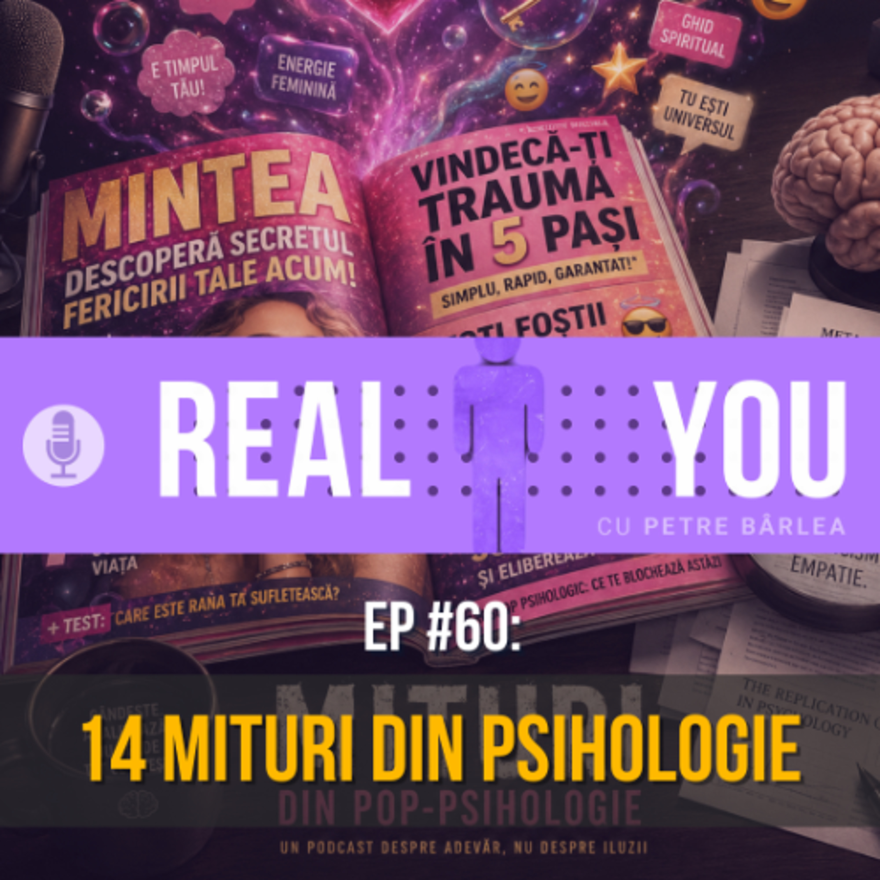 [Ep60] — 14 Mituri din Psihologie episode artwork
