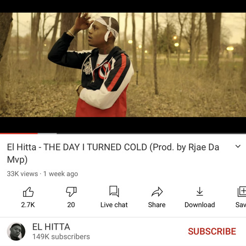 El Hitta - THE DAY I TURNED COLD (Prod. by Rjae Da Mvp)