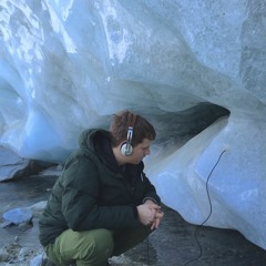 Inside Morteratsch Glacier