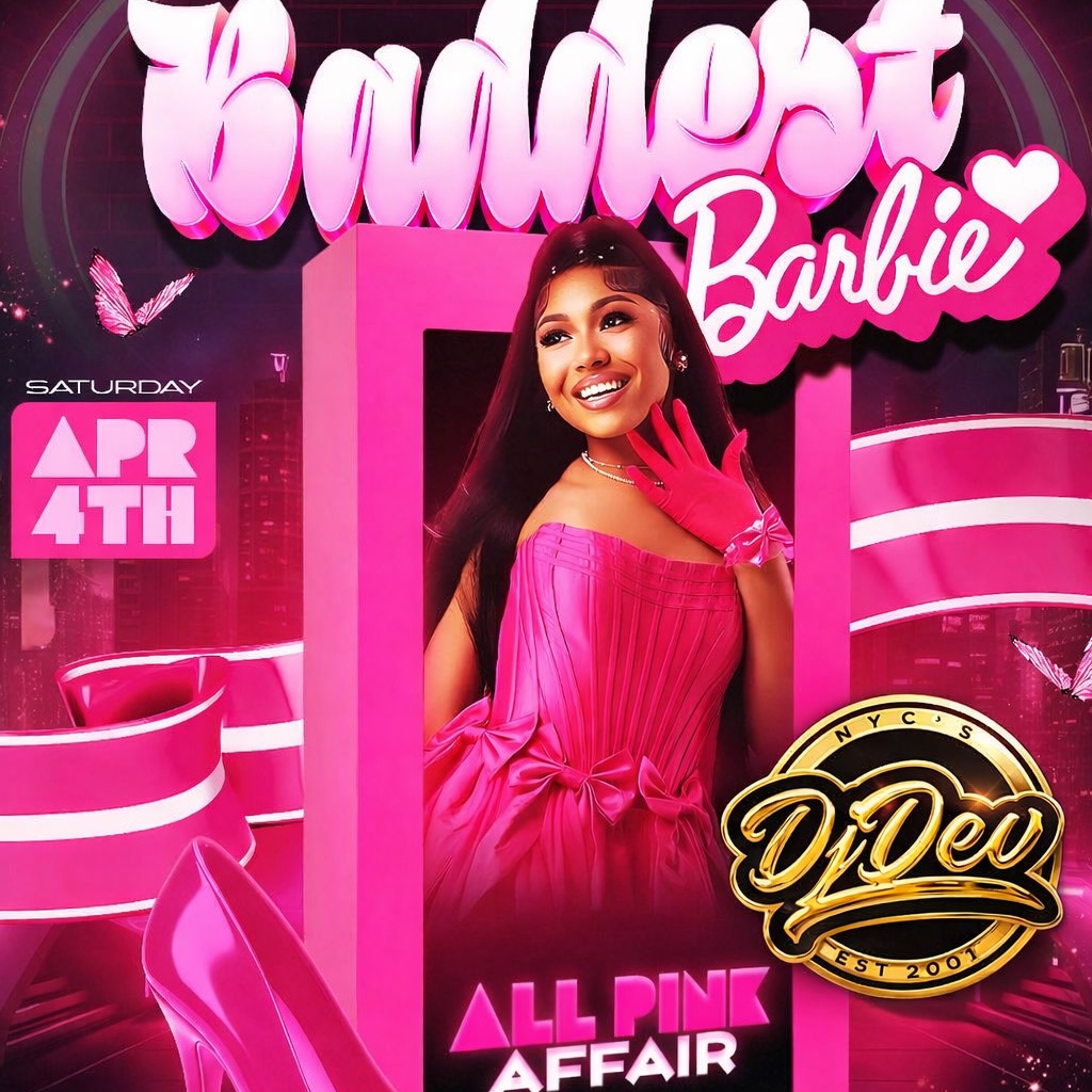 Dj Dev NYC - Live set from #BaddestBarbie @ One Bar 4/4/26