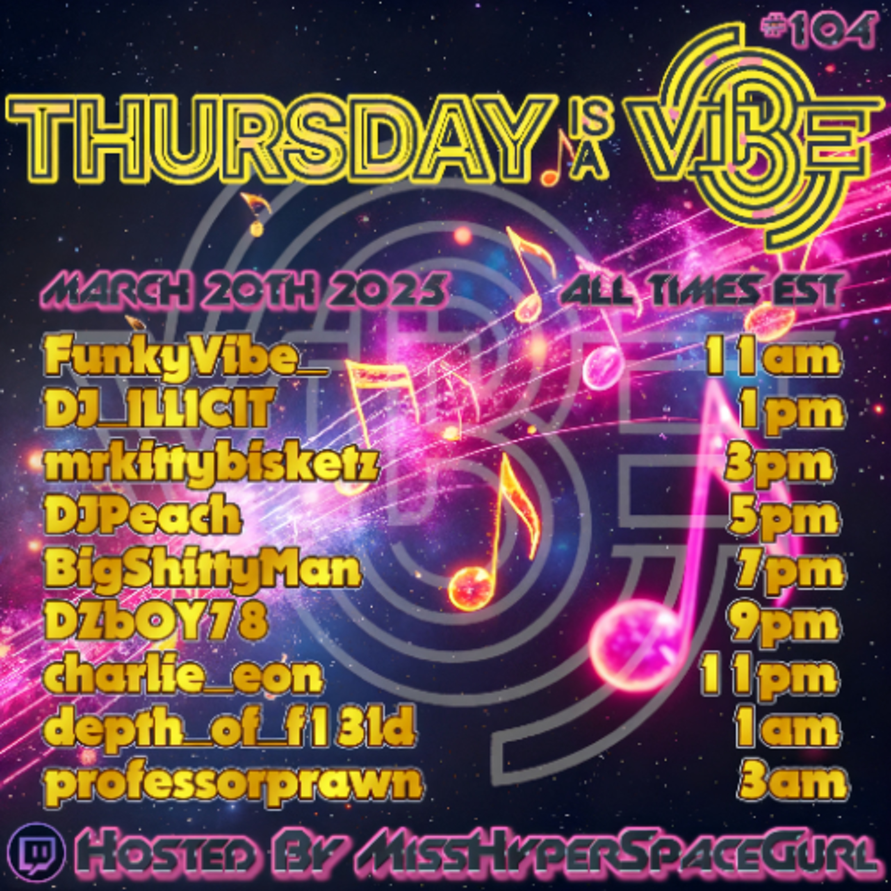 Thursday is a VIBE March 20th 2025 episode artwork
