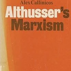 ✔PDF/✔READ Althusser's Marxism