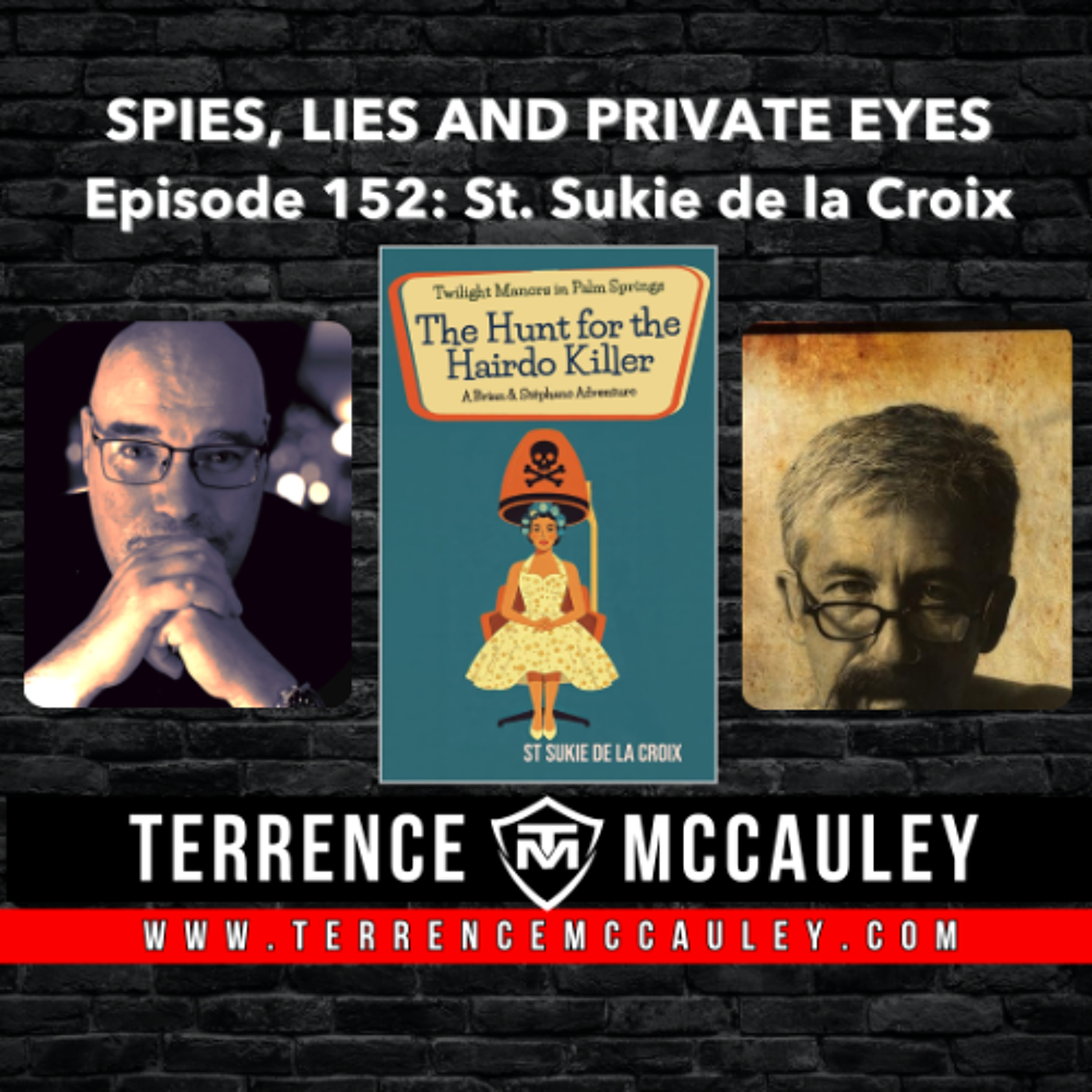 St. Sukie de la Croix: a hilarious chat about writing, life, & THE HUNT FOR THE HAIRDO KILLER episode artwork