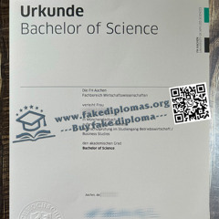 Obtain FH AACHEN University of Applied Sciences Urkunde online.