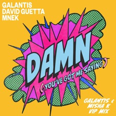 Galantis, David Guetta & MNEK - Damn(You've Got Me Saying) [Galantis & Misha K VIP Mix)