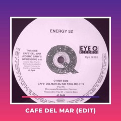 Cafe Del Mar (Kid Paul Mix) [DSM Edit]