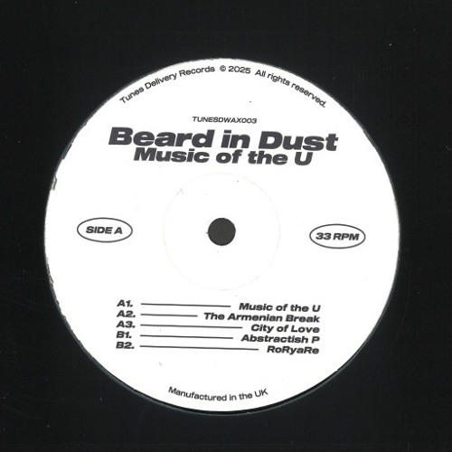 Beard In Dust - Music Of The U EP [TUNESDWAX003]