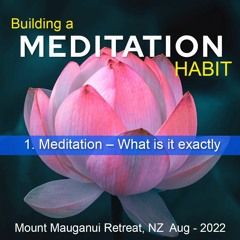 1 Meditation – What Is It Exactly