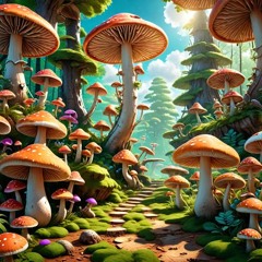 Mushroom Rave (Royalty Free) - MossyMushroom